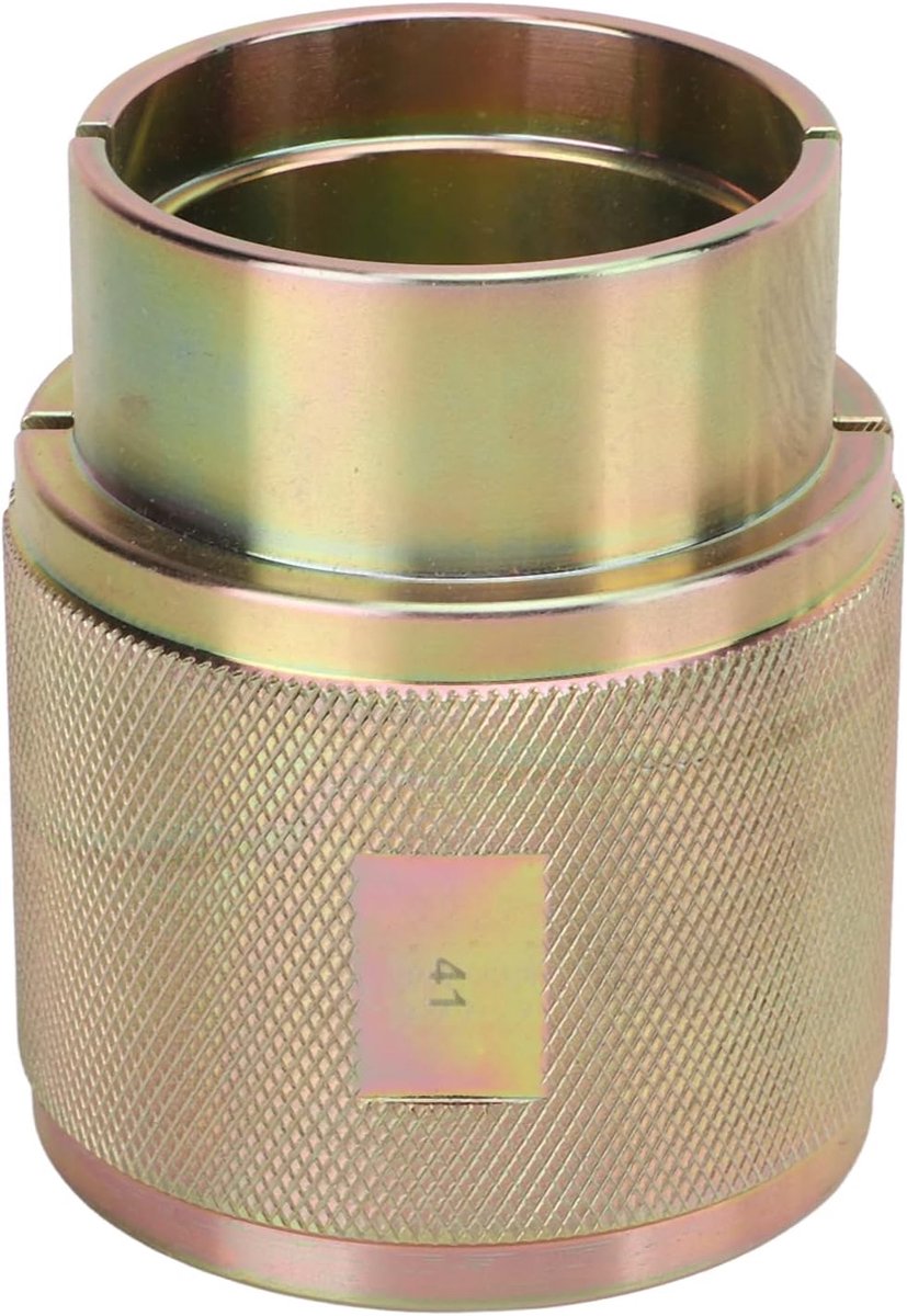 Vorkafdichting Driver Tool, Motorfiets Omgekeerde Vork Oliekeerring Driver Tool Koolstofstaal Split Ontwerp Universeel voor Vervangen Installeren(41mm/1.61in)