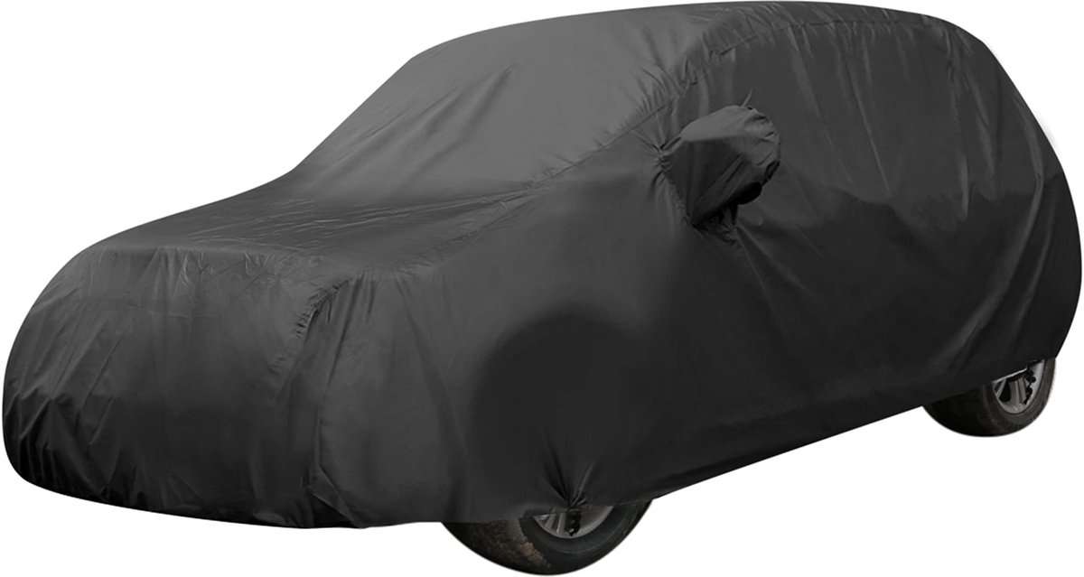 sourcingmap YL 4.9 M 190 T Zwart Stormproof Ademend Outdoor Indoor Auto Cover