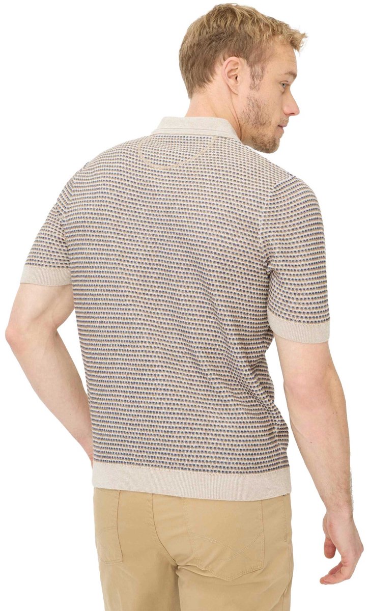 Brax poloshirt korte mouw beige
