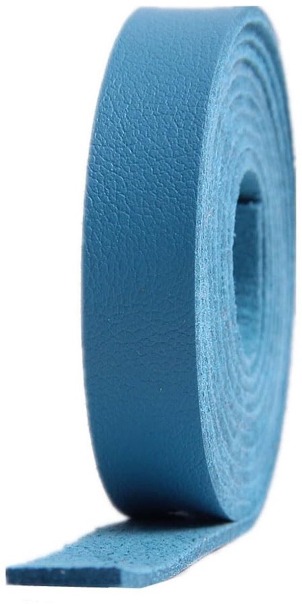 Dailygoods - Lederen band, 10 m x 5 mm, platte lederen riem, PU lederen koord, lederen band, lederen band, kunstlederen band, om te knutselen, doe-het-zelf accessoires voor schouderriem, portefeuille