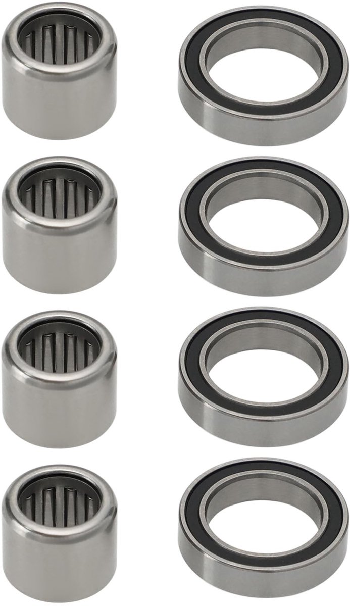 Dailygoods - 8 Stuks Fietspedaallagers Compatibel met LOOK KEO