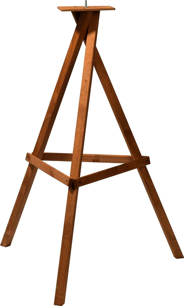 Vogelvoederhuis-standaard 60 x 60 x 90 cm - grenenhout - geglazuurd - ideaal voor vogelvoeding - SnelShoppen
