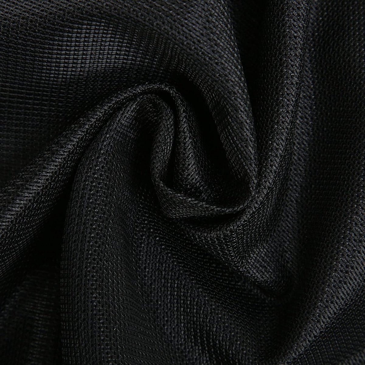 Speaker Grildoek 140 x 91 cm - Ademend en Waterdicht Speakerdoek, Stof- en Beschermhoes voor Thuis- en Podiumluidsprekers, Zwart