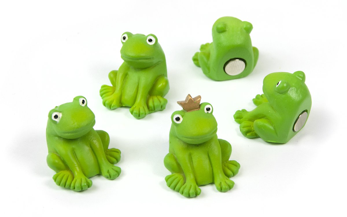 Magnet Frog - set 5 pcs