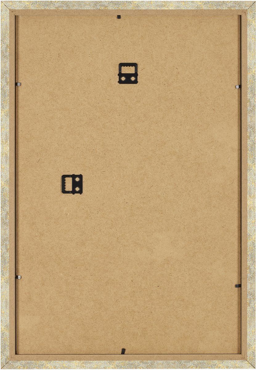 Fotolijst 40x60 cm - MDF - Zilver-Goud Hamerslag - Benno
