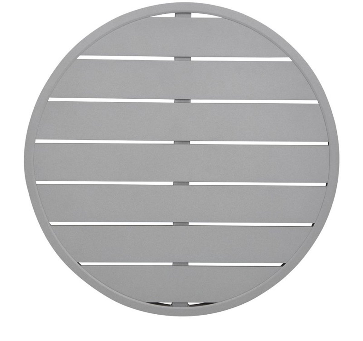 Bolero Aluminium Tafelblad Rond Lichtgrijs 580mm - Bolero FX038