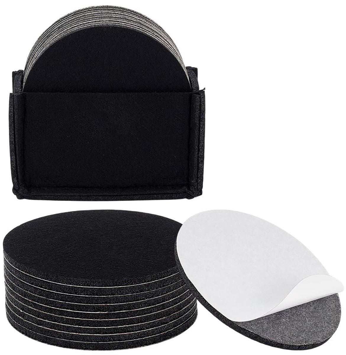 Dailygoods - 20 Stuks Antislip Viltpads voor Lampen en Meubels