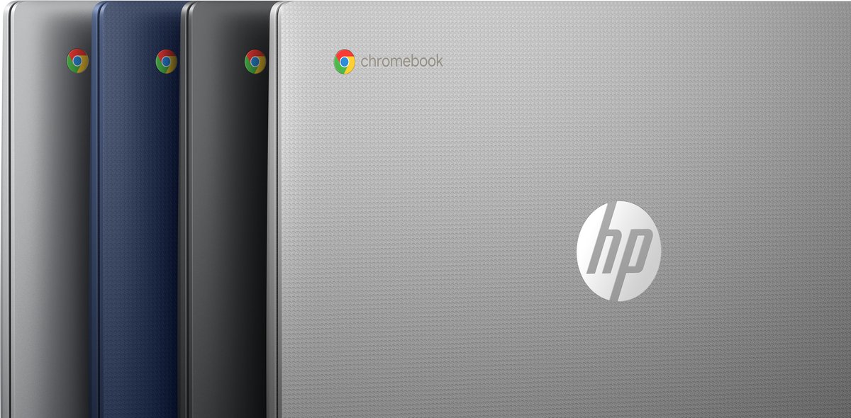 HP Chromebook 14a-nm0958ndx MediaTek 35,6 cm (14") Full HD 8 GB LPDDR5-SDRAM Wi-Fi 6 (802.11ax) ChromeOS Zilver