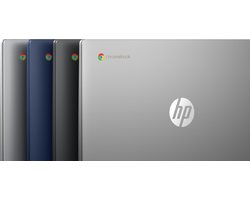 HP Chromebook 14a-nm0958ndx MediaTek 35,6 cm (14") Full HD 8 GB LPDDR5-SDRAM Wi-Fi 6 (802.11ax) ChromeOS Zilver