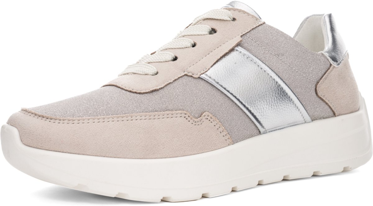 ara Sneaker New York schelp zilver
