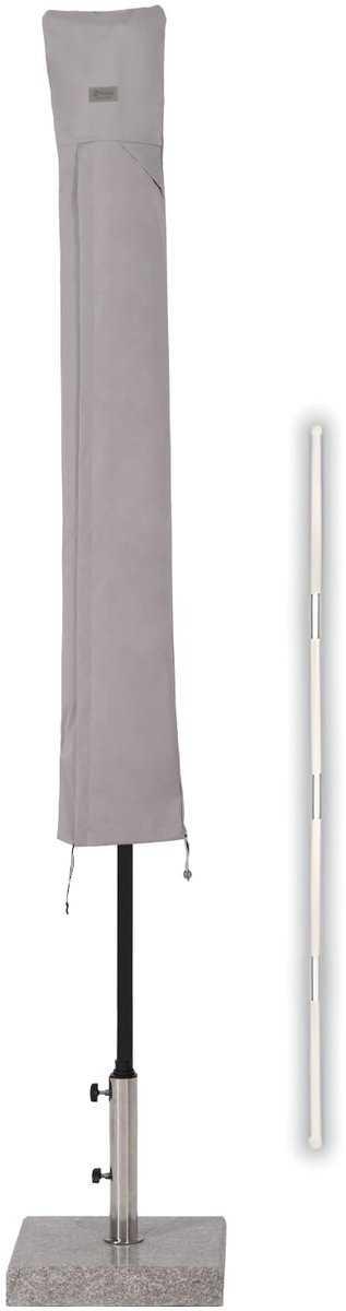 SnelShoppen - Beschermhoes voor Parasol Ø 300 cm - Waterdicht, UV-bestendig, Tear-resistant, Met Rits - Ideaal voor Tuin, Balkon, Camping en Feesten
