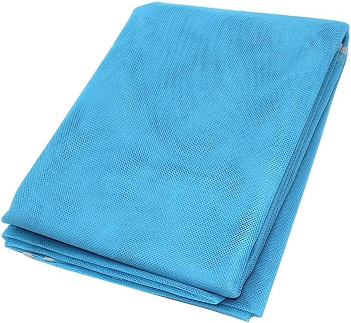 Picknickdeken, stranddeken, 200 x 200 cm, zandafstotend, waterdicht, zandvrij, draagbaar, voor reizen, strandvakantie, camping, picknick, uitstapje, ultralicht, compact, wasbaar, blauw