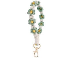 Dailygoods - AOKSUNOVA Macrame lint sleutelhanger Lanyard kaart sleutelhanger meisjes cadeau voor vrouw