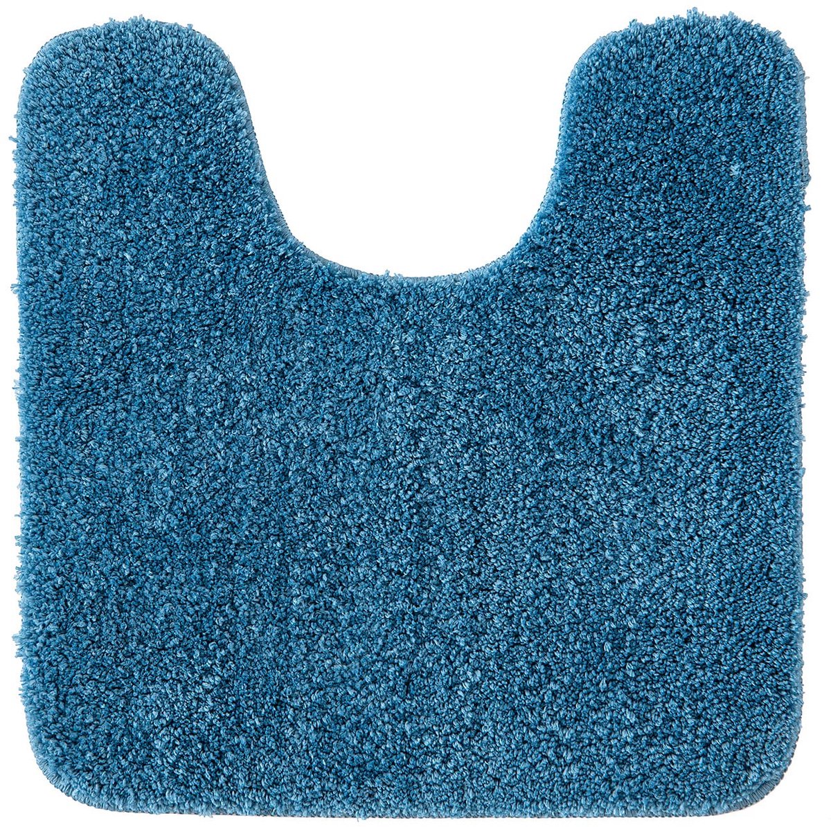 Absorberend toilettapijt antislip U-vorm badmat met hoge hydroscopiciteit tapijten super zacht gezellig en ruig microvezel tapijt voor badkamer blauw 45 x 45 cm