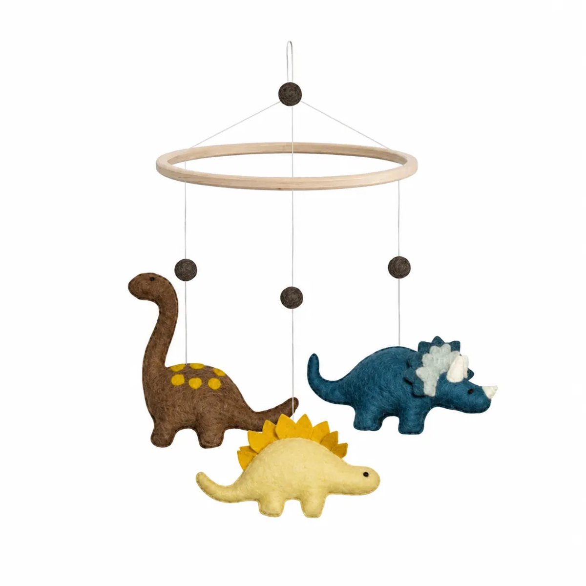 Gamcha babymobiel dinosaurus - blauw - boxmobile