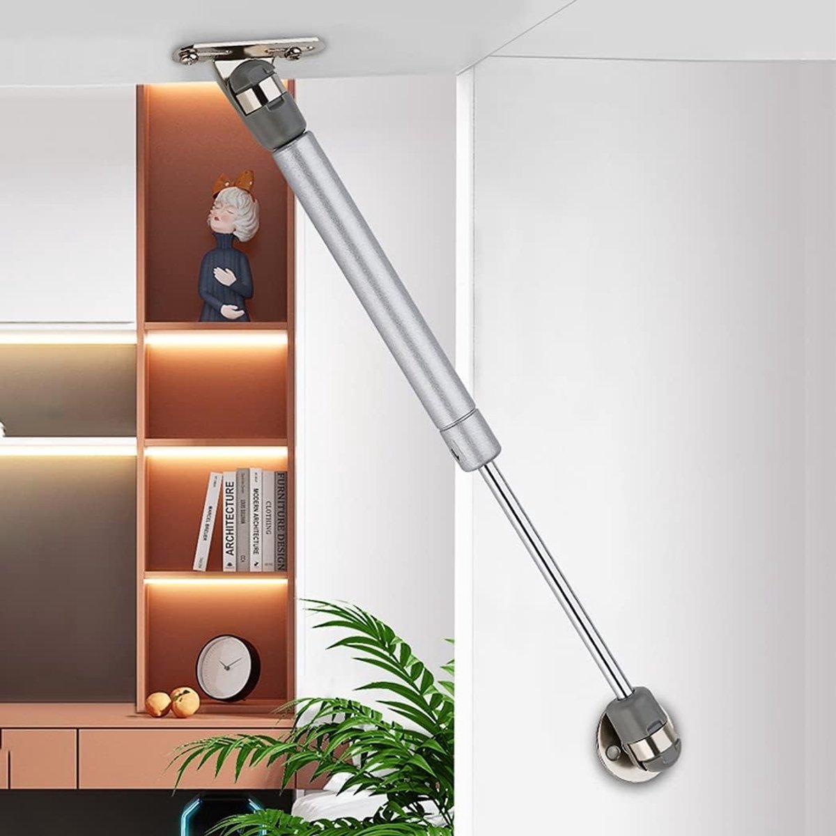 4 Stuks Gasveren 40N Hydraulische Dempers voor Meubels, Kasten en Boekenkasten - Duurzaam en Betrouwbaar