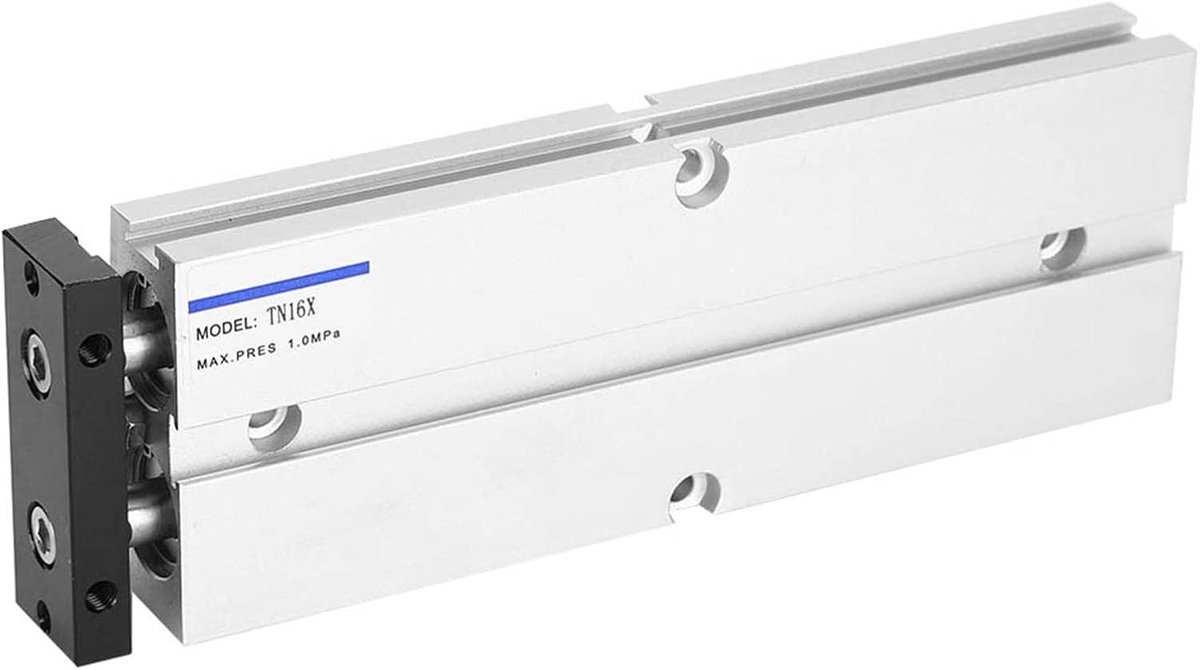 Aluminium Pneumatische Cilinder 10-200mm Dubbelwerkend 0.1-0.9MPa voor Efficiënte Toepassingen