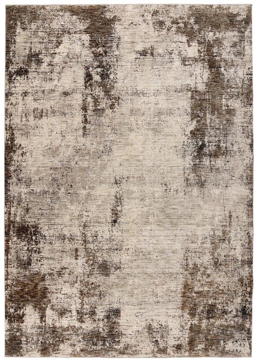 Dutch XXL Vintage Vloerkleed | Tapijt | Amora | Abstract | Taupe | 120x170 cm