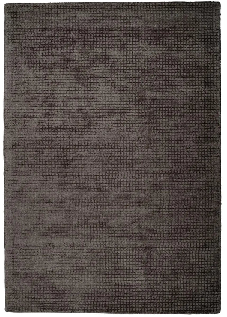 Laagpolig Vloerkleed | Tapijt | Bridget | Blokken | Bruin | 120x170 cm