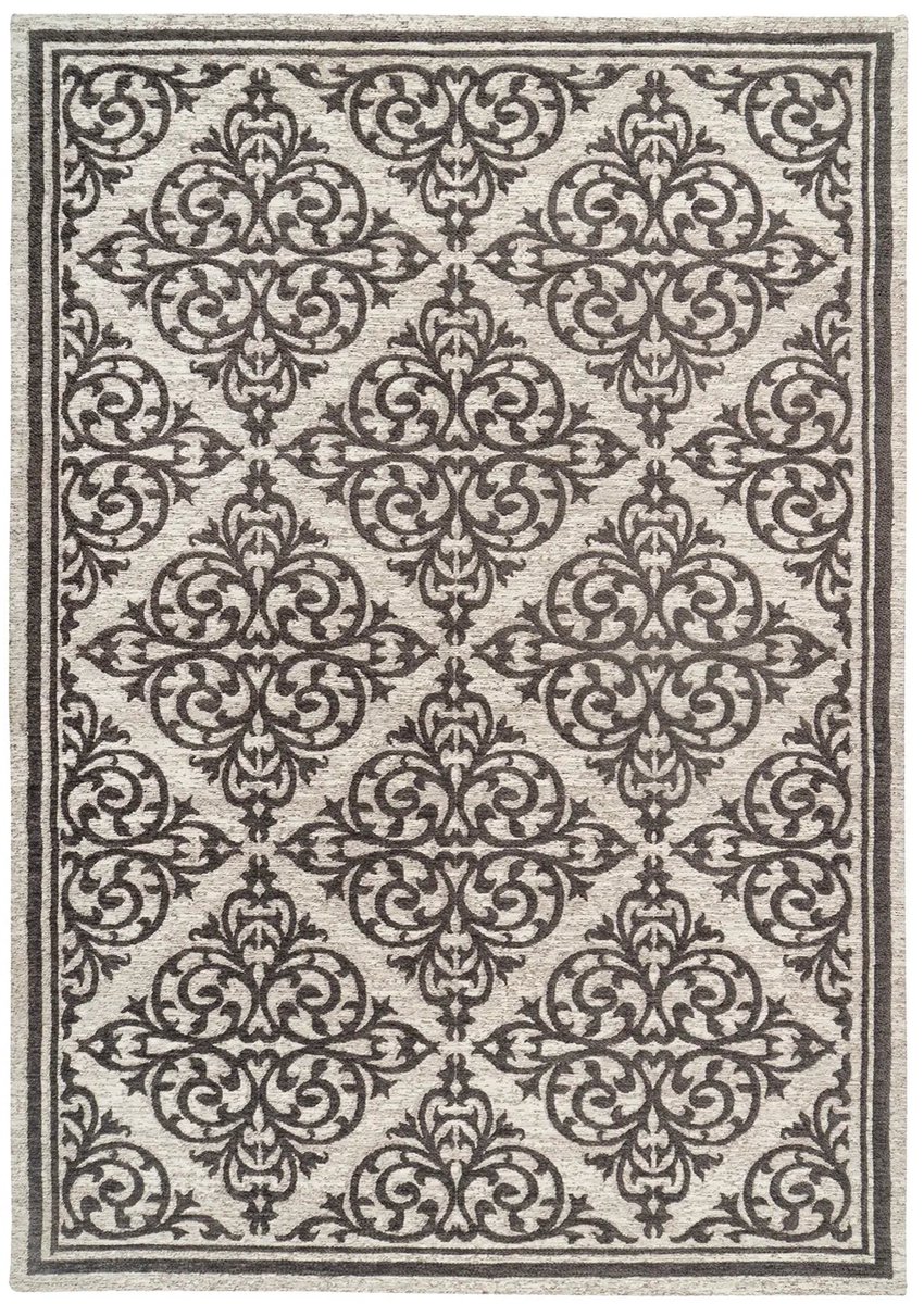 Dutch XXL Oosters Vloerkleed | Tapijt | Davis | Ornamenteel | Grijs | 120x170 cm