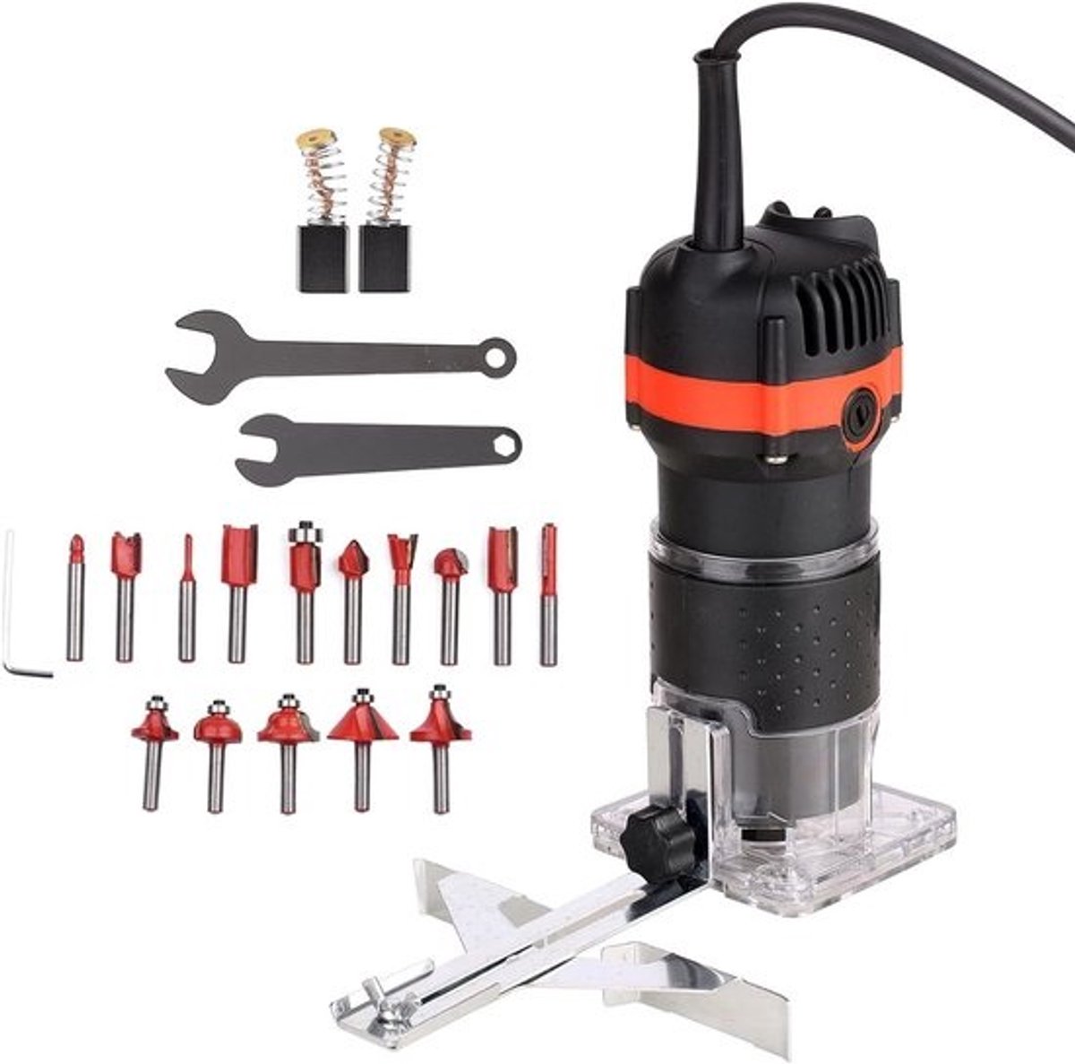 Hout Router Tool Set - Houtbewerking Frees - Meubels Maken - Hoge Kracht Snel Snijden - 1/4 inch Bits