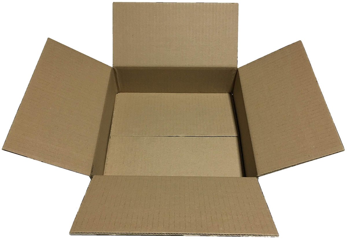 Verzenddozen Set van 50 - 300 x 300 x 80 mm