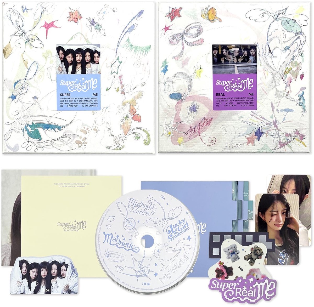 Mini Album Super Real Me - Inclusief Fotoboek en Extra Fotokaarten