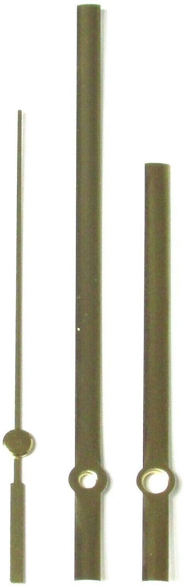 Quartz Klok Wijzers - Goud, 130 mm