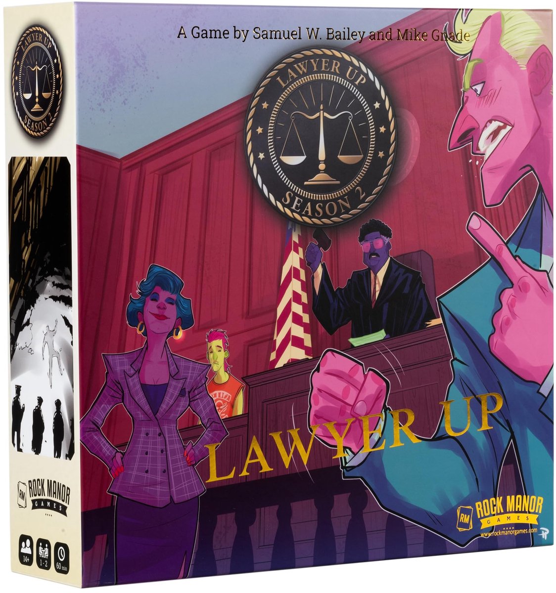 Lawyer Up! Seizoen 2 - Kaartspel voor 1-2 spelers