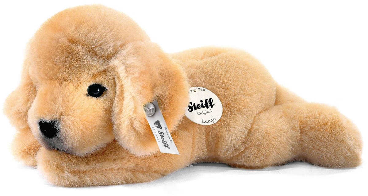 Knuffeldier - Golden Retriever Puppy - 22 cm