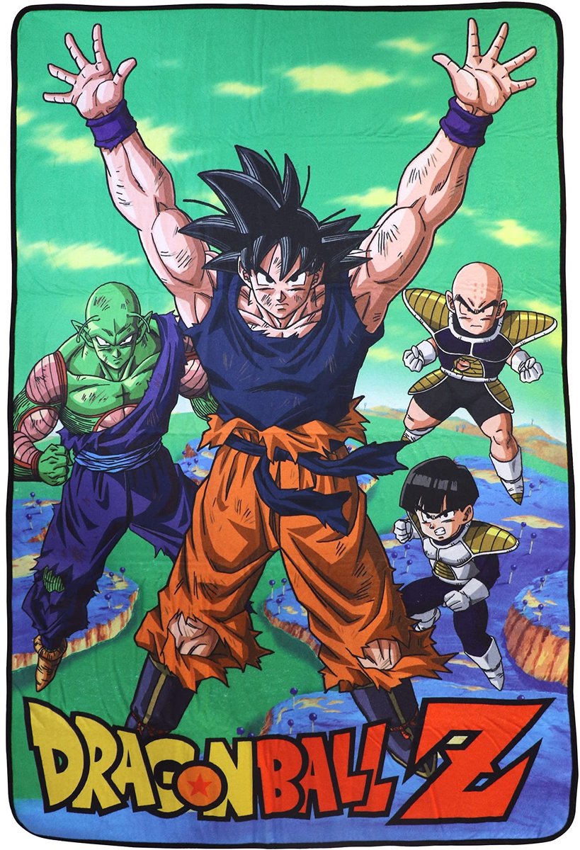 Fleece Dekentje - Dragon Ball Z Thema