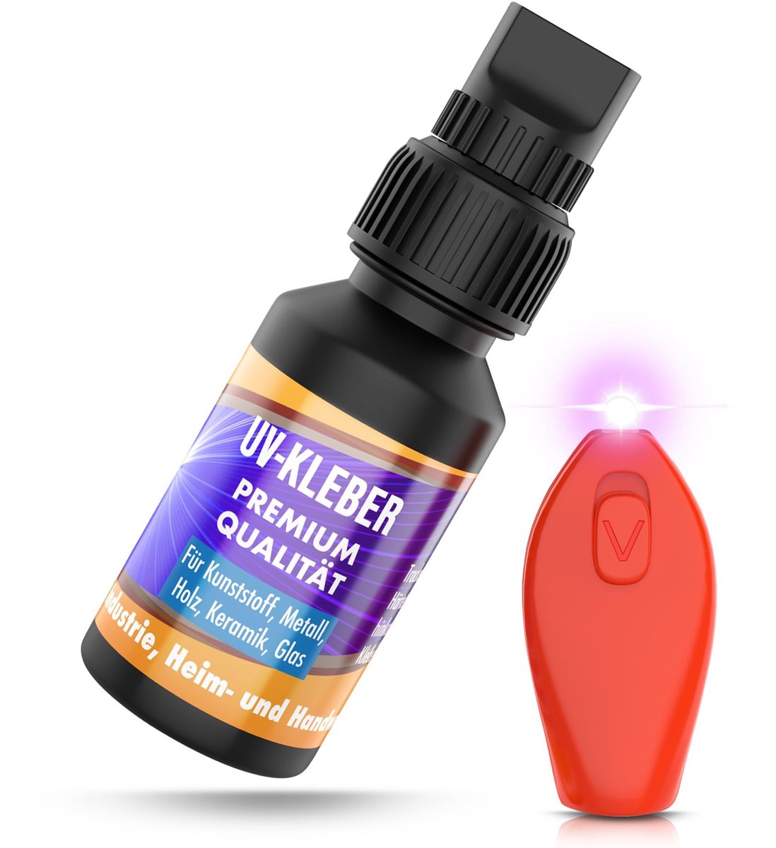 UV Lijm met Lamp Set - Glasreparatie Vloeistof - Transparante Lijm