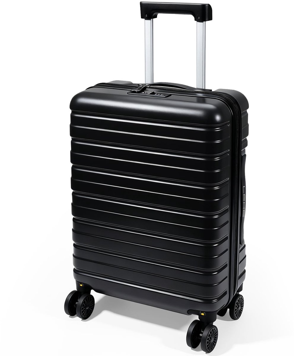 16" Hard Shell Koffer - Lichtgewicht met Slot - Zwart
