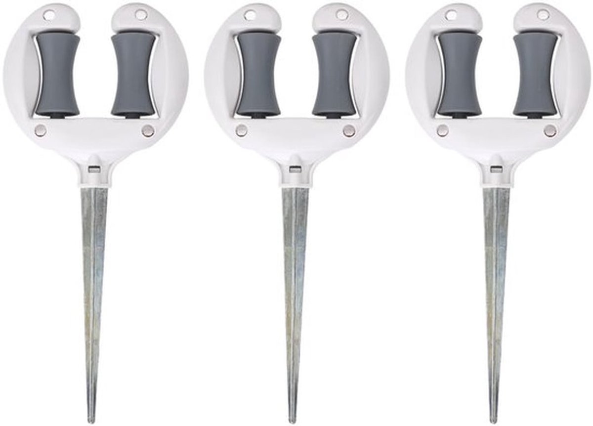 Tuinslang Gids Spike, Tuinslang Gids Stake Houder Set, Water Spuiter Tuinslang Gids Ondersteuningspike, Slangbeschermer voor Tuin Plantbescherming, Gazon Slang Gids Spike Houder