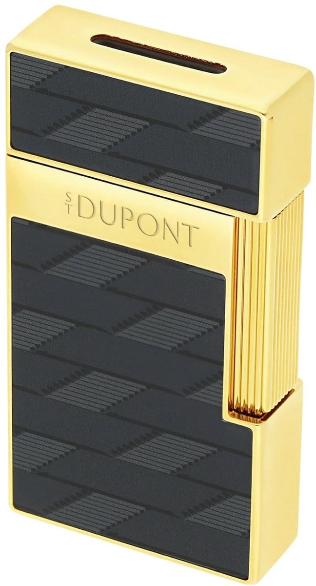 Biggy Aansteker - Gouden kleur met monogram motief