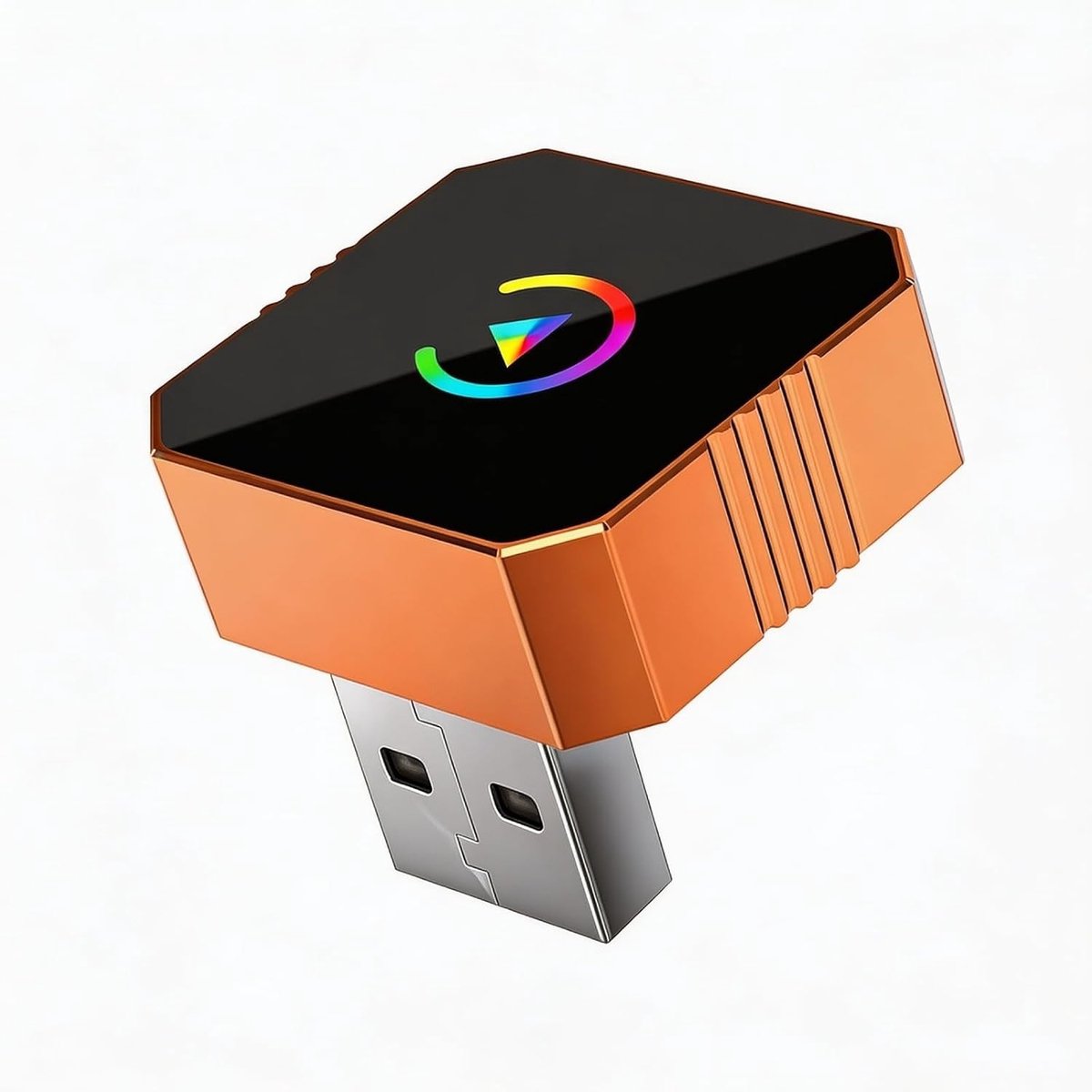 Draadloze CarPlay-adapter met 5 GHz WiFi en BT 5.0, voor iPhone en Android, Plug & Play Mini, ideaal voor OEM kabel-CarPlay en naadloze connectiviteit