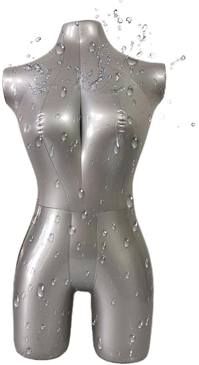 Opblaasbare Paspop - Mannequin Vrouw Kleding Display - Kleding Presenteren - Snel Opblaasbaar - 86 cm Borst - Wit