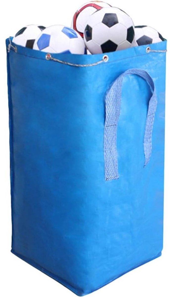 Sporttas - Ballen opberger - Sportuitrusting vervoeren - Waterdicht gelamineerd - 190 liter - Blauw