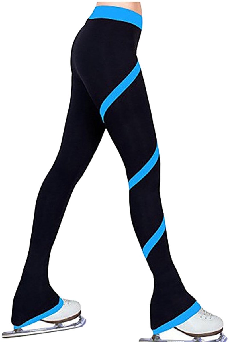 Meisjes Schaatsbroek - Zacht en Elastisch - Blauw