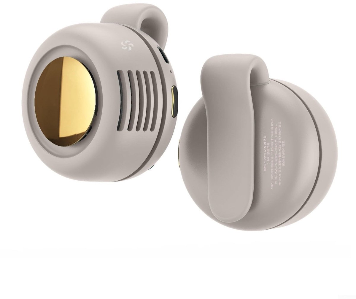 Draagbare Clip Ventilator - 3 Snelheden - Wit