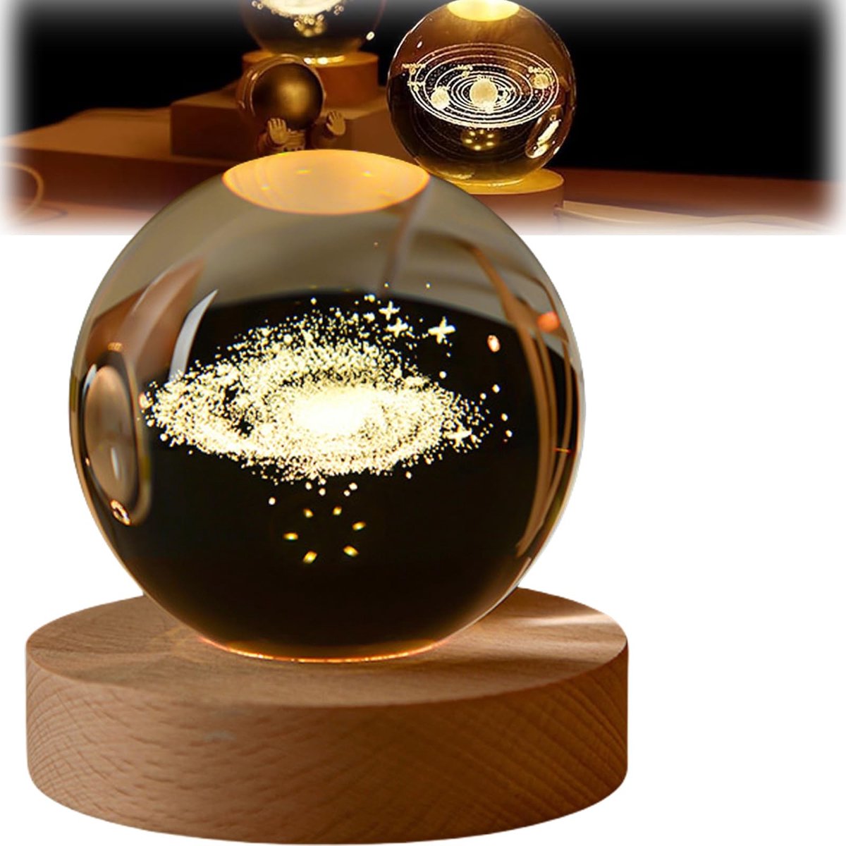 Calming Stellar Globe - 7 kleurveranderingen - 6 cm