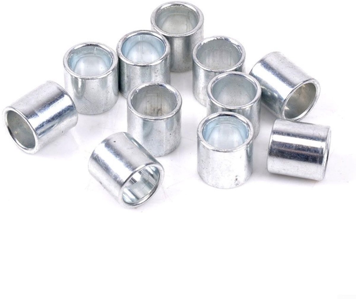 10mm Aluminium Standoffs voor Skateboards en Scooters - Set van 8 Stuks