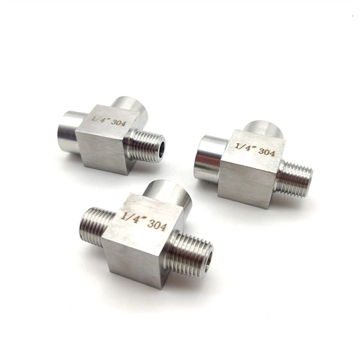 3-weg Fitting Connector - Hoge Druk Adapter