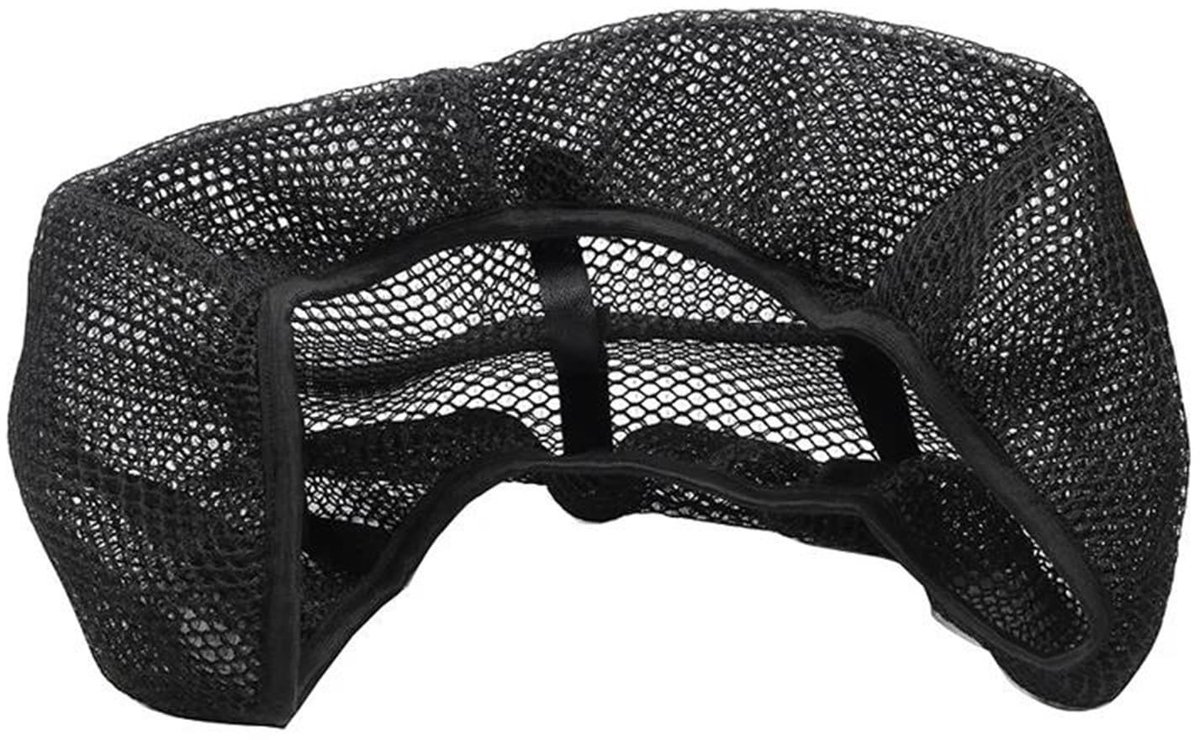 Ademend Mesh Motorfietszadelhoes - Antislip en Waterdicht - Zwart
