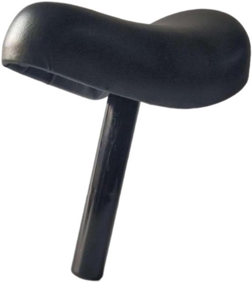 Fietszadel Kinderen - Vervangend zitje - Comfortabel fietsen - Duurzaam ijzeren frame - 25.4 cm zadelbuis - Zwart