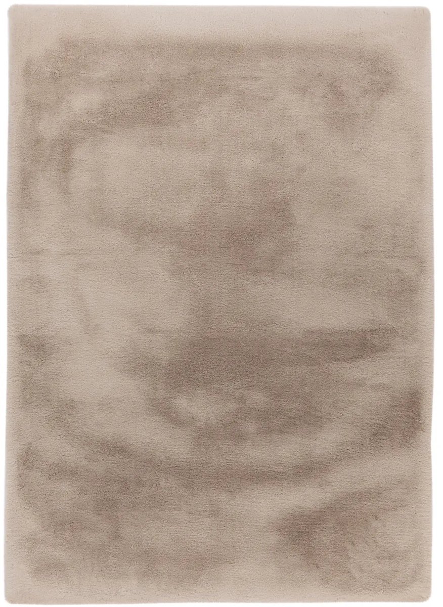 Dutch XXL Fluffy Vloerkleed | Tapijt | Heaven | Uni | Licht Taupe | 200x290 cm