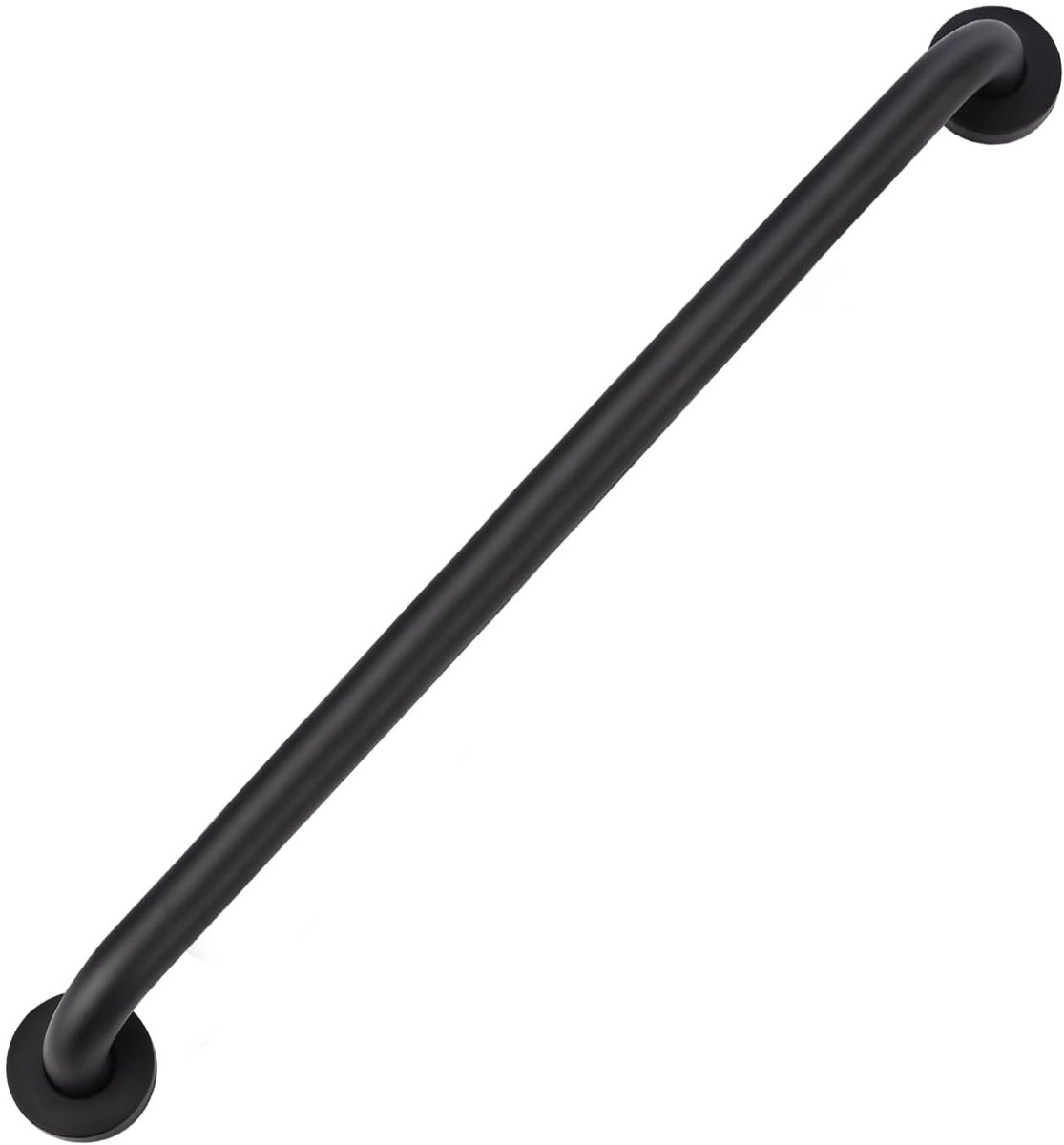 Badhandgreep 60 cm - Antislip Zwart - Wandmontage