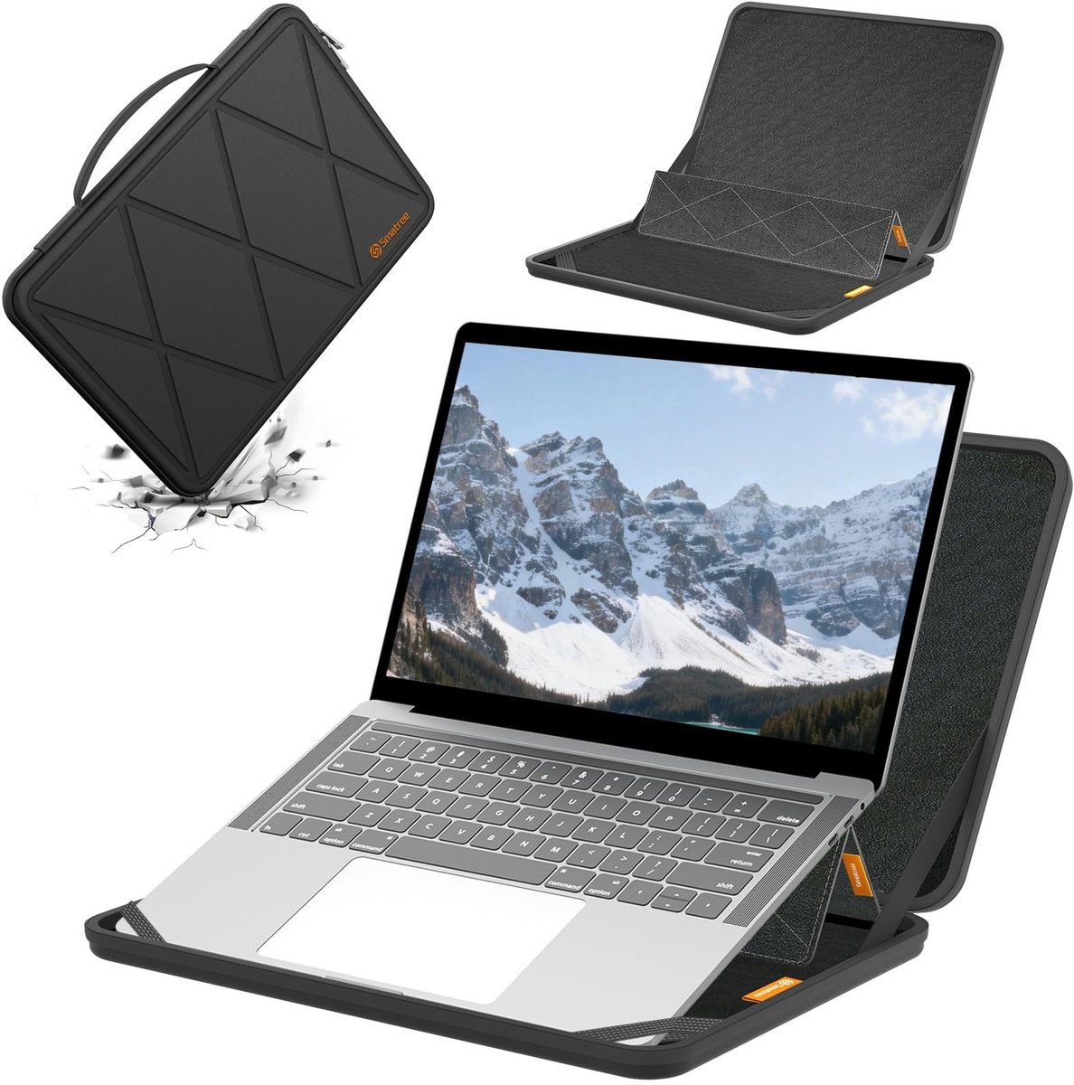 Stevige Laptoptas voor 13 Inch Laptops - Geschikt voor MacBook en