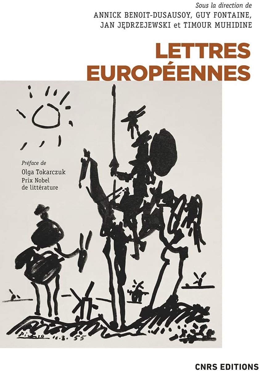 Boek over Europese letterkunde - Geschiedenis en ontwikkeling