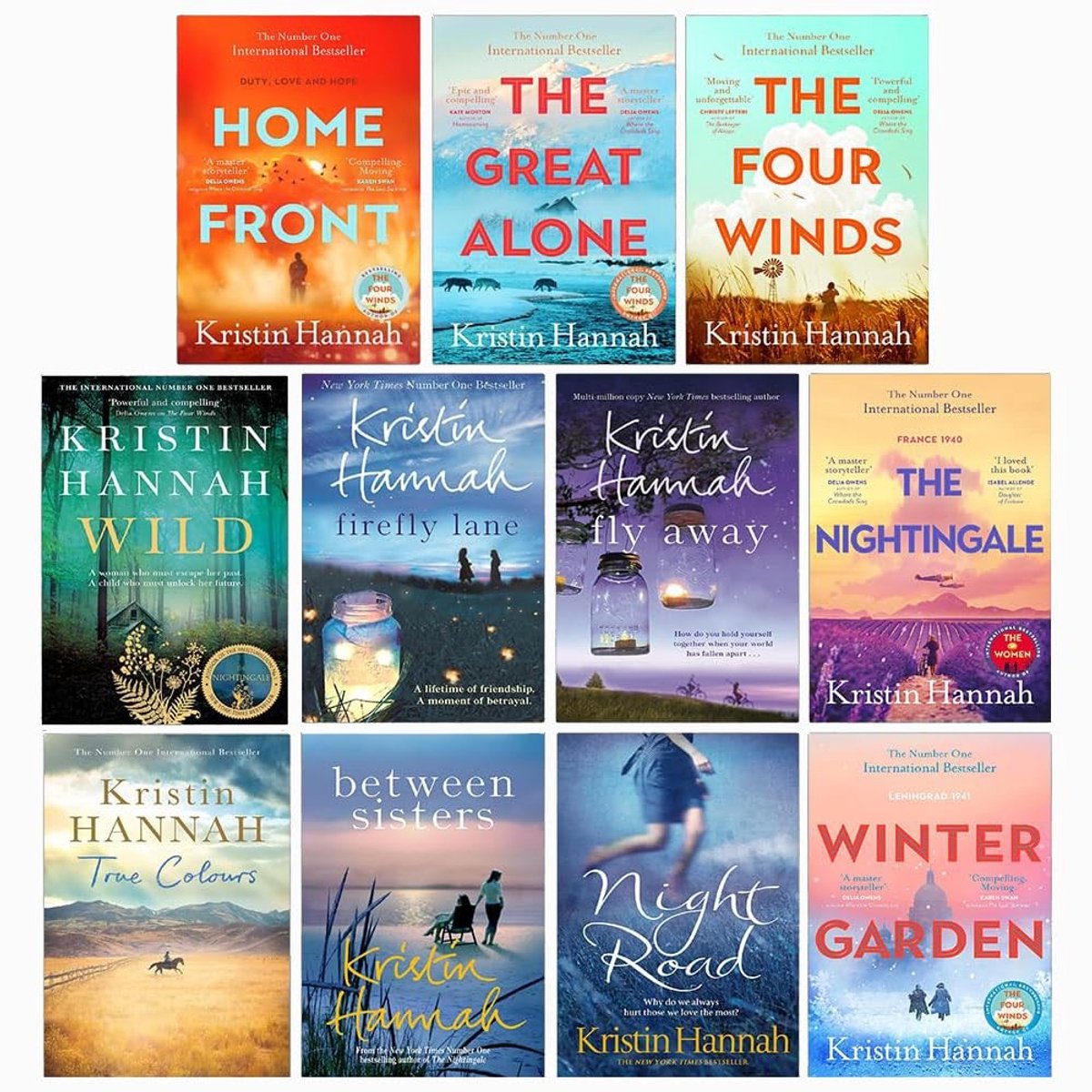 Kristin Hannah Boeken Set - 11 boeken over liefde en verlies